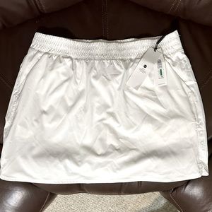 Calvin Klein Performance white skort Large